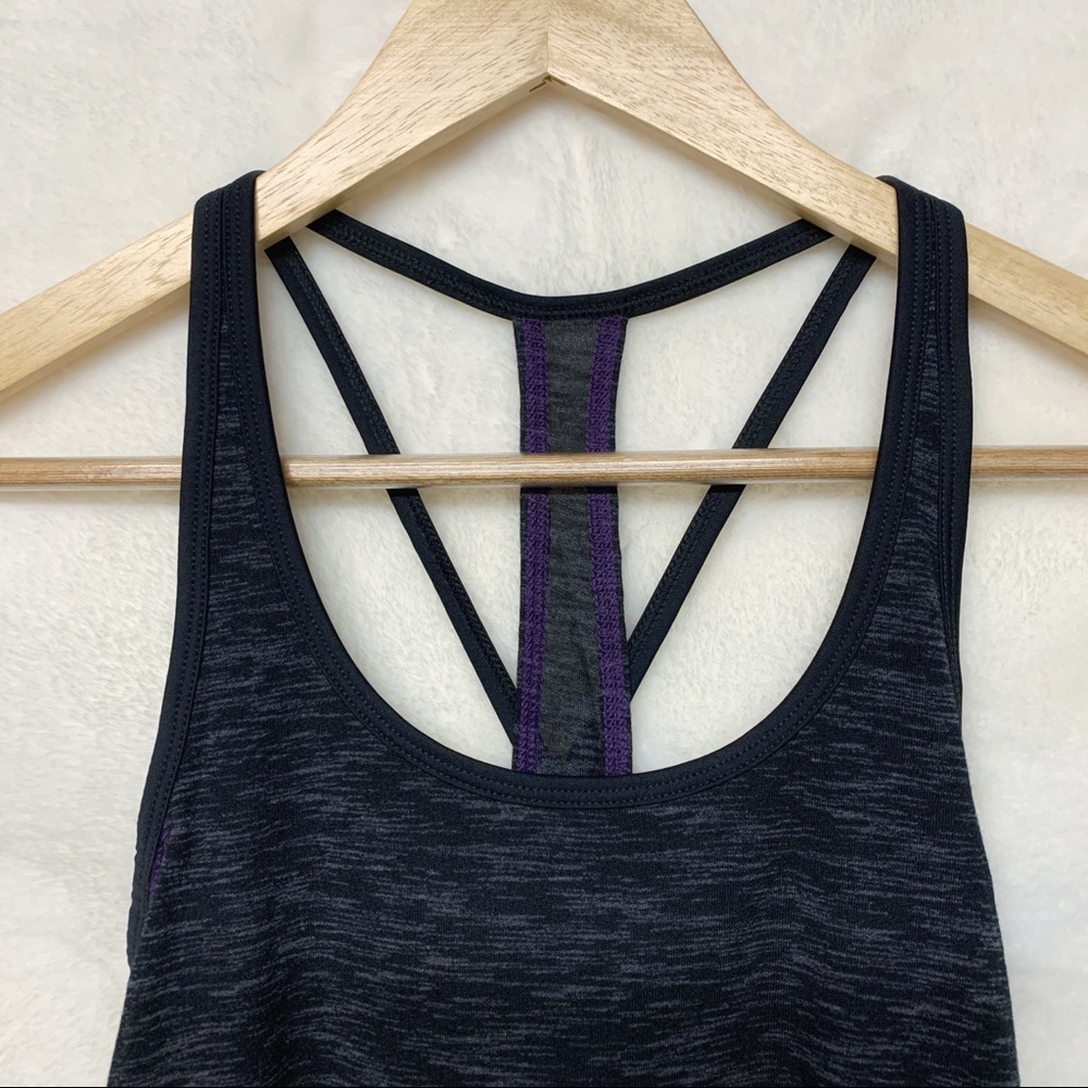 NWT Performance RacerBack Tank Black/Gray Small - Picture 2 of 8